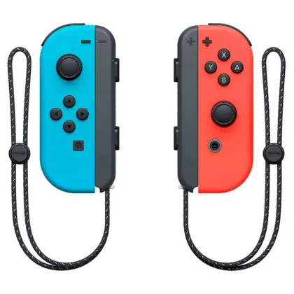 Портативна ігрова приставка Nintendo Switch OLED with Neon Blue and Neon Red Joy-Con (045496883409)