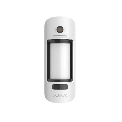 Бездротовий датчик руху з камерою та фото по запиту Ajax MotionCam Outdoor PhOD, Jeweller, (White)