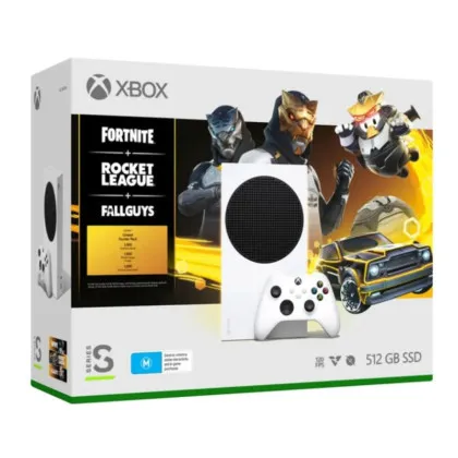 Ігрова приставка Microsoft Xbox Series S 512GB + Fortnite/Rocket League/Fallguys