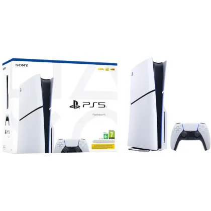 Ігрова приставка Sony PlayStation 5 Slim (BluRay) (1TB) + DualSense Wireless Controller (UA)