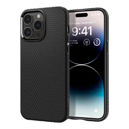 Чохол Spigen Liquid Air для iPhone 14 Pro (Matte Black)