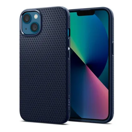 Чохол Spigen Liquid Air для iPhone 13 (Navy Blue) (ACS03520)