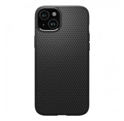 Чохол Spigen Liquid Air для iPhone 15 Plus (Matte Black)