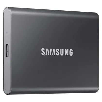 Зовнішній SSD-накопичувач Samsung T7 1TB (Titan Gray)