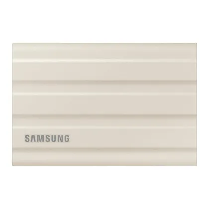 Зовнішній SSD-накопичувач Samsung T7 Shield 1TB (Beige)