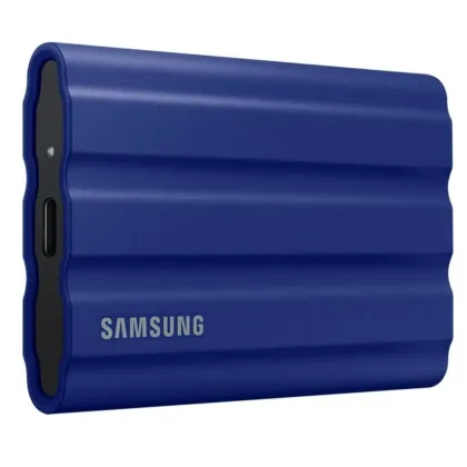 Зовнішній SSD-накопичувач Samsung T7 Shield 2TB (Blue)