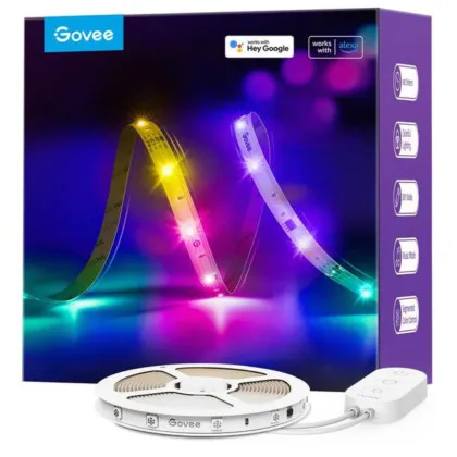 Стрічка світлодіодна розумна Govee H618С RGBIC Basic Wi-Fi + Bluetooth LED Strip Light 10м (White)