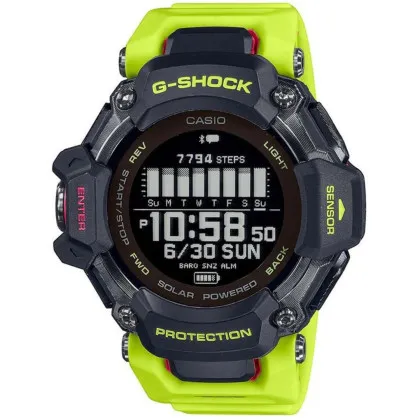 Cмарт-годинник Casio G-SHOCK (Black/Yellow) (GBD-H2000-1A9ER)