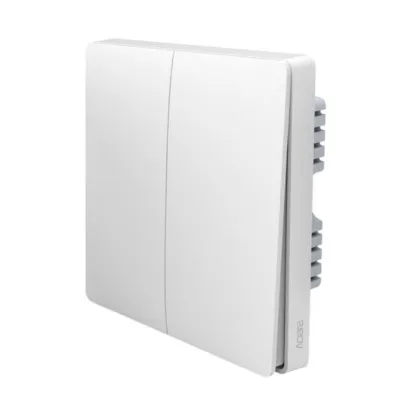 Розумний вимикач Aqara Smart Wall Switch H1 (no neutral, double rocker)