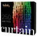 Гірлянда Smart LED Twinkly Pro Curtain RGB 250, AWG22, IP65, прозорий