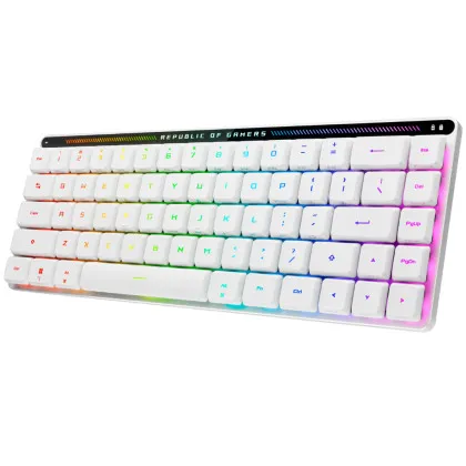 Клавіатура ігрова ASUS ROG Falchion RX Low Profile Red EN (White)