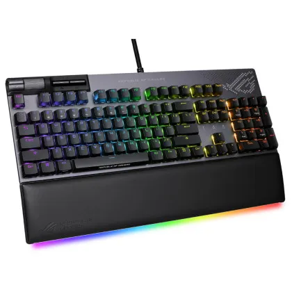 Клавіатура ігрова ASUS ROG Strix Flare II Animate NX Red EN PBT (Black)