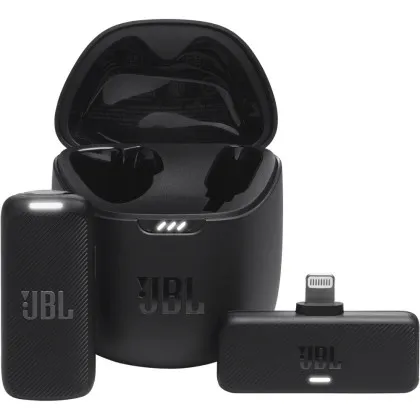 Бездротовий петличний мікрофон JBL Quantum Stream Wireless Lightning (Black)