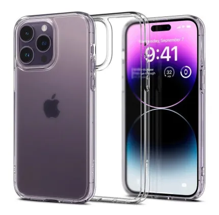 Чохол Spigen Ultra Hybrid для iPhone 14 Pro Max (Crystal Clear)