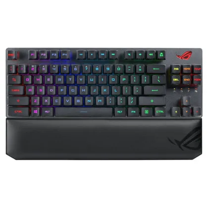 Клавіатура ігрова ASUS ROG Strix Scope RX Red TKL Wireless Deluxe EN PBT