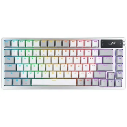 Клавіатура ігрова ASUS ROG Azoth NX Snow EN PBT (White)