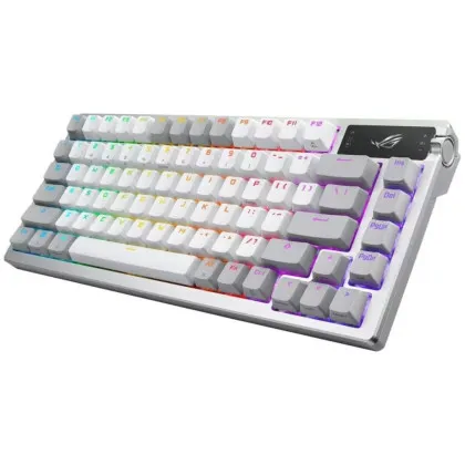 Клавіатура ігрова ASUS ROG Azoth NX Snow EN PBT (White)