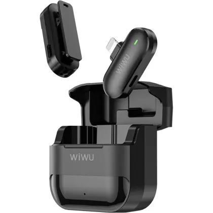 Бездротовий петличний мікрофон WIWU mini Wi-WM001 (with Lightning)