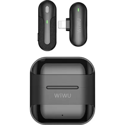 Бездротовий петличний мікрофон WIWU mini Wi-WM001 (with Lightning)