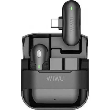 Бездротовий петличний мікрофон WIWU mini Wi-WM001 (with Type-C)