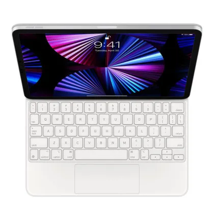 Клавіатура Magic Keyboard для iPad Pro 11, iPad Air (4/5/6th gen) (White) (MJQJ3) 