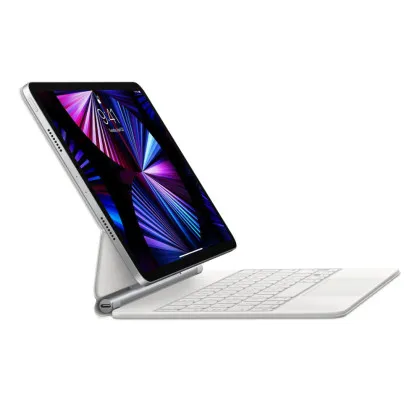 Клавіатура Magic Keyboard для iPad Pro 11, iPad Air (4/5/6th gen) (White) (MJQJ3) 