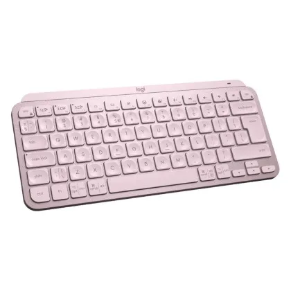 Клавіатура бездротова Logitech MX Keys Mini Wireless Illuminated UA (Rose)