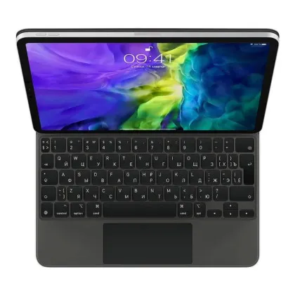 Клавіатура Magic Keyboard для iPad Pro 12.9, iPad Air 13 (M2) (Black) (MJQK3/MXQU2)