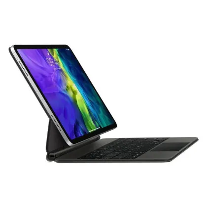 Клавіатура Magic Keyboard для iPad Pro 12.9, iPad Air 13 (M2) (Black) (MJQK3/MXQU2)