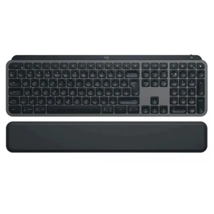 Клавіатура бездротова Logitech MX Keys S Plus (Palm Rest Graphite)