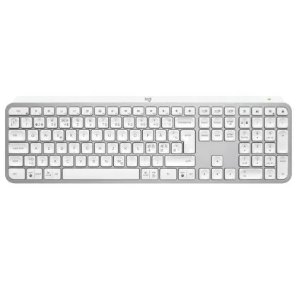 Клавіатура бездротова Logitech MX Keys S (Pale Gray)