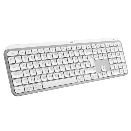 Клавіатура бездротова Logitech MX Keys S (Pale Gray)