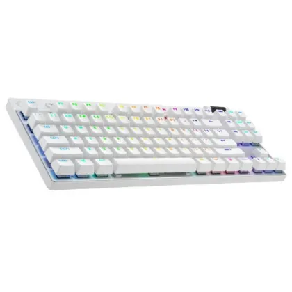 Ігрова клавiатура Logitech G PRO X TKL Lightspeed (White)