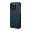 Чехол Pitaka MagEZ 3 Case для iPhone 14 Pro (Black/Blue Twill)