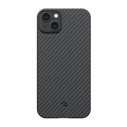 Чохол Pitaka MagEZ 3 Case для iPhone 14 Plus (Black/Grey Twill) в Житомирі