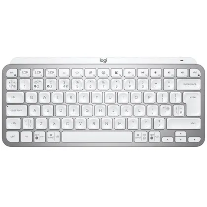 Клавіатура бездротова Logitech MX Keys Mini Wireless Illuminated UA (Pale Gray)