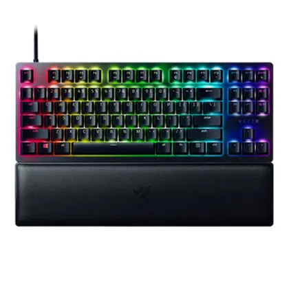 Клавіатура ігрова Razer Huntsman V2 Tenkeyless RGB Purple Switch (Black)