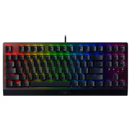 Клавіатура ігрова Razer BlackWidow V3 TKL Green Switch (Black)