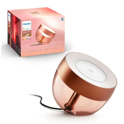 Настільний світильник Philips Hue Iris, 2000K-6500K, RGB, ZigBee, Bluetooth (Copper)