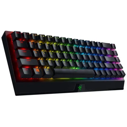 Клавіатура ігрова Razer BlackWidow V3 Mini HyperSpeed ​​Yellow Switch USB/WL/BT Black