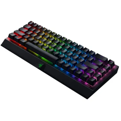 Клавіатура ігрова Razer BlackWidow V3 Mini HyperSpeed ​​Yellow Switch USB/WL/BT Black