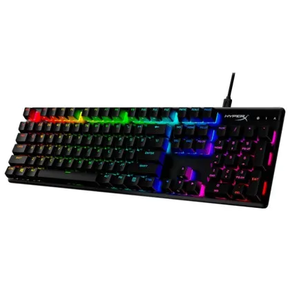 Клавіатура ігрова HyperX Alloy Origins Red USB RGB (Black)