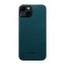 Чехол Pitaka MagEZ Case 4 для iPhone 15 Plus (Black/Blue Twill)