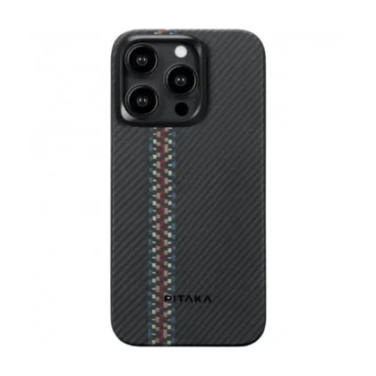 Чохол Pitaka Fusion Weaving MagEZ Case 4 для iPhone 15 Pro (Rhapsody) в Житомирі