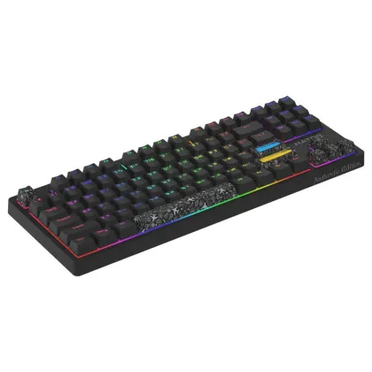 Клавіатура ігрова HATOR Rockfall 2 Mecha TKL Authentic Edition (Black)