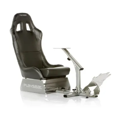 Кокпіт із кріпленням для керма та педалей Playseat Evolution (Black) (UA)