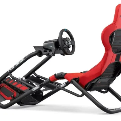 Кокпіт із кріпленням для керма та педалей Playseat Trophy (Red) (UA)