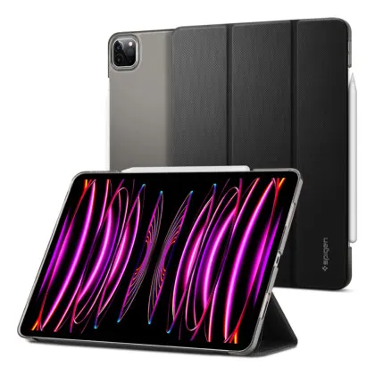 Чохол Spigen Liquid Air Folio для iPad 12.9 (2022-2018) (Black) в Миколаєві