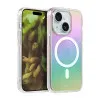 Чохол LAUT Holo Case MagSafe для iPhone 15 (Pearl)