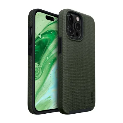 Чехол LAUT Shield Case для iPhone 14 Pro (Olive)